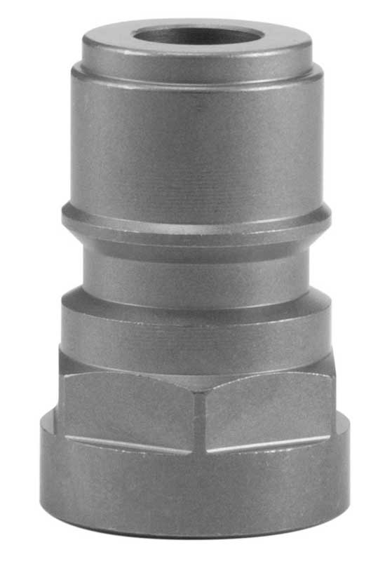 Stecknippel 3/8" IG für Schnellkpl. ST-45, Edelstahl gehärtet, 250 bar / 150° C, Höhe 38 mm