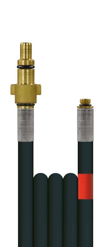 Rohrreinigungsleitung - Stecknippel : AG + O-Ring, KW : 1/8"