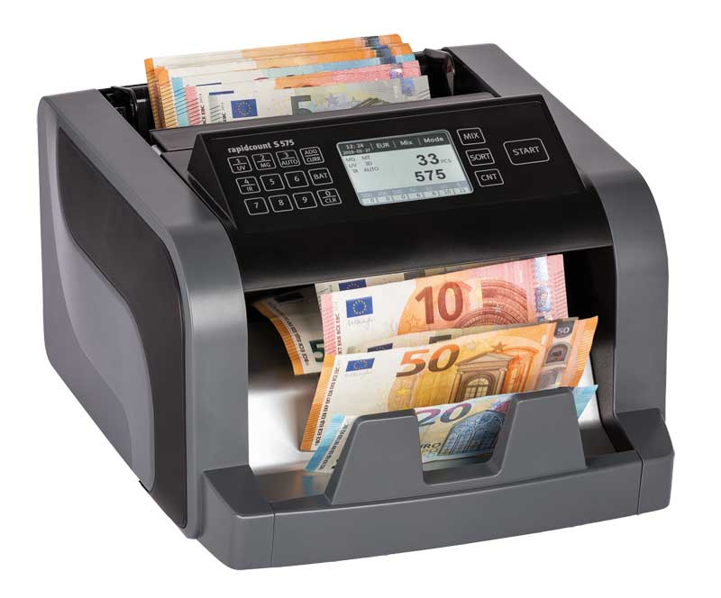 rapidcount S 575, Banknoten-Zählmaschine