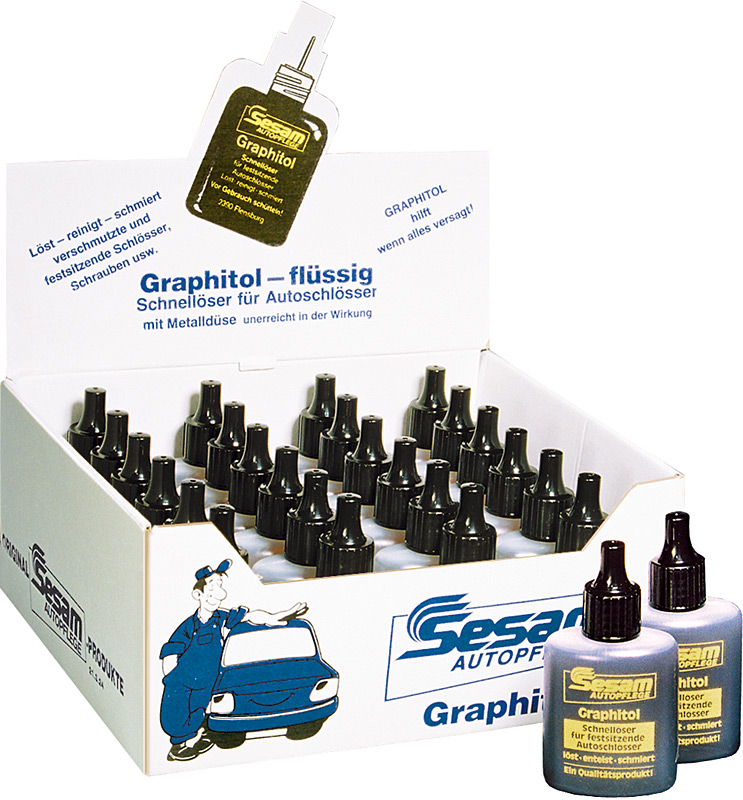 Sesam Graphitol, 24 Stück á 50 ml (im Aufsteller)