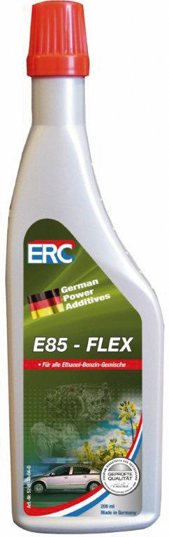 E85-Flex Additiv für Ethanol und Ethanol-Benzin-Gemische, 200 ml, für 50-60 l