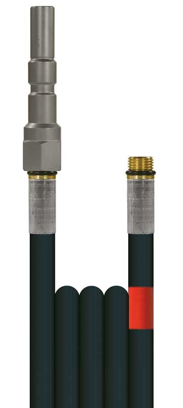 Rohrreinigungsleitung - Stecknippel : AG + O-Ring, KW : 1/4"